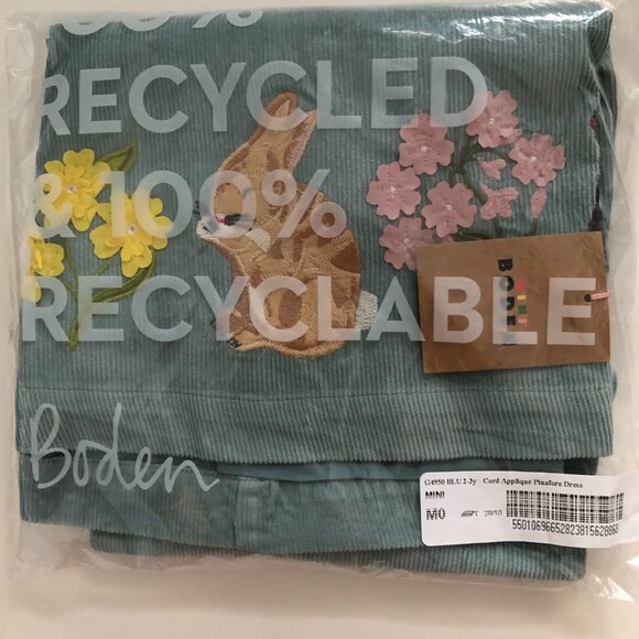 NWT Mini Boden Lucilla Pinafore Dress - Picture 5 of 5